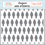 Echo Park Have A Great Summer Stencil Sweet Ice Cream (HAGS424035)