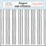 Echo Park Have A Great Summer Stencil Summer Stripes (HAGS424036)