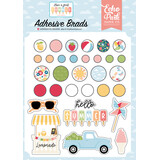 Echo Park Have A Great Summer Adhesive Brads (HAGS424020)
