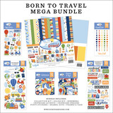 Echo Park Born To Travel 12x12 Inch Mega Bundle (BTT425050)