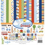 Echo Park Born To Travel 12x12 Inch Collection Kit (BTT425016)