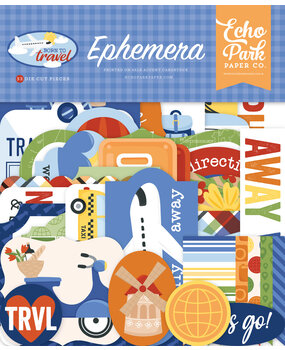 Echo Park Born To Travel Ephemera (BTT425024) Echo Park Born To Travel Ephemera (BTT425024)
