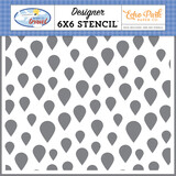 Echo Park Born To Travel Stencil We Were Here Pin (BTT425033)