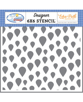 Echo Park Born To Travel Stencil We Were Here Pin (BTT425033) Echo Park Born To Travel Stencil We Were Here Pin (BTT425033)