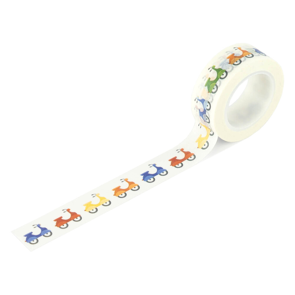 Echo Park Born To Travel Washi Tape Speed Away Scooters (BTT425026) Echo Park Born To Travel Washi Tape Speed Away Scooters (BTT425026)