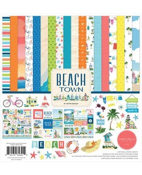 Carta Bella Beach Town 12x12 Inch Collection Kit (CBBT427016) Carta Bella Beach Town 12x12 Inch Collection Kit (CBBT427016)