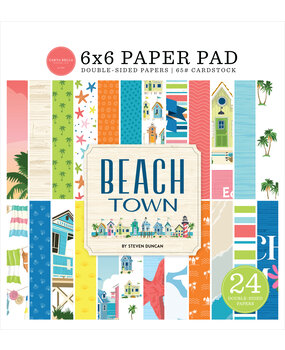 Carta Bella Beach Town 6x6 Inch Paper Pad (CBBT427023) Carta Bella Beach Town 6x6 Inch Paper Pad (CBBT427023)