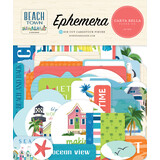 Carta Bella Beach Town Ephemera (CBBT427024)