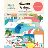 Carta Bella Beach Town Ephemera Frames & Tags (CBBT427025)