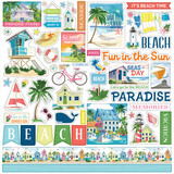 Carta Bella Beach Town 12x12 Inch Element Sticker (CBBT427014)