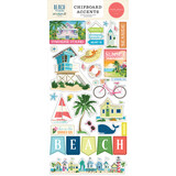 Carta Bella Beach Town 6x13 Inch Chipboard Accents (CBBT427021)