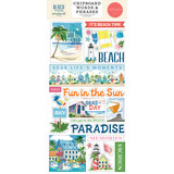 Carta Bella Beach Town 6x13 Inch Chipboard Words & Phrases (CBBT427022)