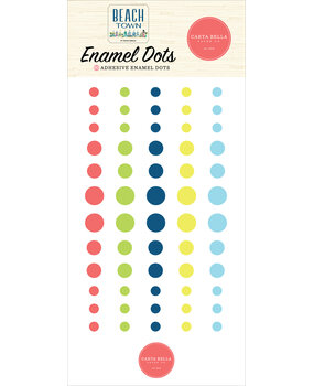 Carta Bella Beach Town Enamel Dots (CBBT427028) Carta Bella Beach Town Enamel Dots (CBBT427028)