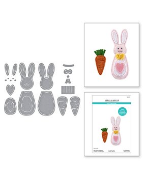Spellbinders Felt Stitch & Create Felt Carrot Companion Dies (S6-255) Spellbinders Felt Stitch & Create Felt Carrot Companion Dies (S6-255)