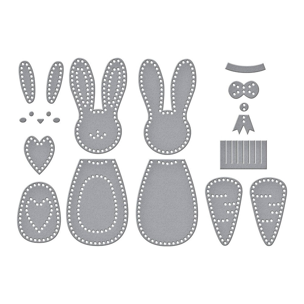 Spellbinders Felt Stitch & Create Felt Carrot Companion Dies (S6-255) Spellbinders Felt Stitch & Create Felt Carrot Companion Dies (S6-255)