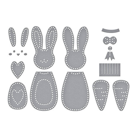 Spellbinders Felt Stitch & Create Felt Carrot Companion Dies (S6-255) Spellbinders Felt Stitch & Create Felt Carrot Companion Dies (S6-255)