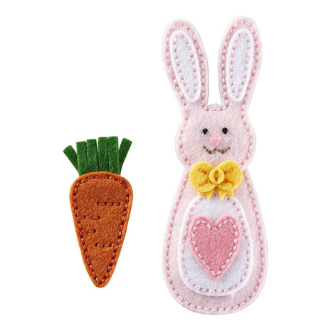Spellbinders Felt Stitch & Create Felt Carrot Companion Dies (S6-255) Spellbinders Felt Stitch & Create Felt Carrot Companion Dies (S6-255)