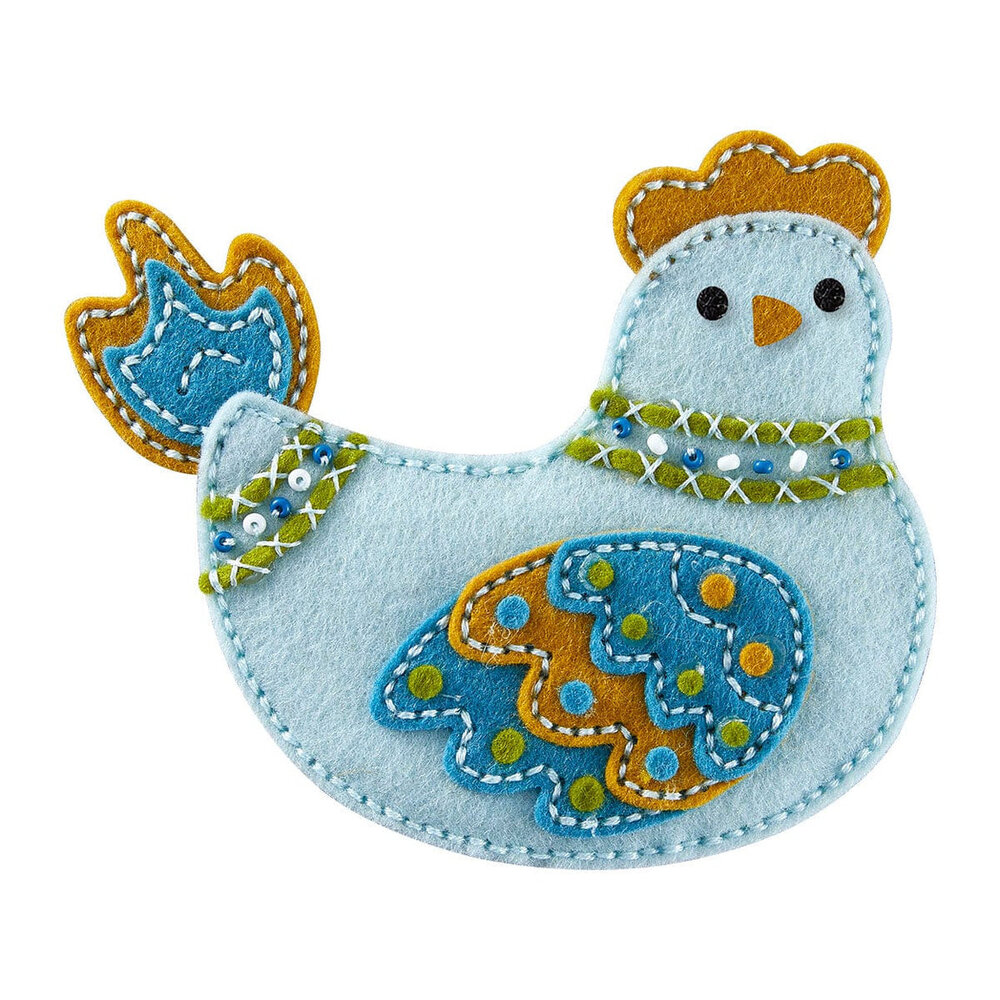 Spellbinders Felt Stitch & Create Felt Cozy Cluck Dies (S7-273)