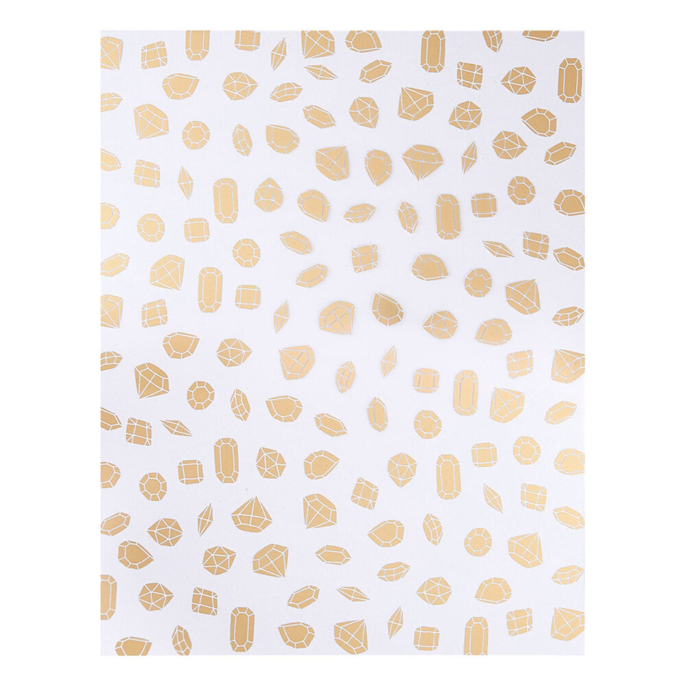 Spellbinders Gorgeous You Luxe Life Foiled Acetate 8.5x11 Inch (SCSP-015)