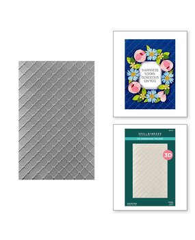 Spellbinders Gorgeous You Cross My Heart 3D Embossing Folder (E3D-102) Spellbinders Gorgeous You Cross My Heart 3D Embossing Folder (E3D-102)