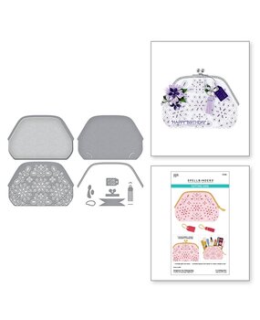 Spellbinders Gorgeous You Makeup Bag Dies (S5-658) Spellbinders Gorgeous You Makeup Bag Dies (S5-658)