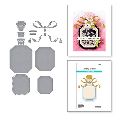 Spellbinders Gorgeous You Perfume Bottle Dies (S4-1359) Spellbinders Gorgeous You Perfume Bottle Dies (S4-1359)