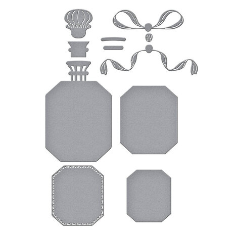Spellbinders Gorgeous You Perfume Bottle Dies (S4-1359) Spellbinders Gorgeous You Perfume Bottle Dies (S4-1359)