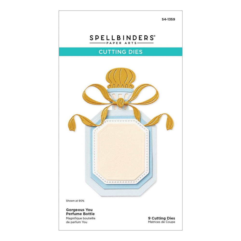 Spellbinders Gorgeous You Perfume Bottle Dies (S4-1359) Spellbinders Gorgeous You Perfume Bottle Dies (S4-1359)