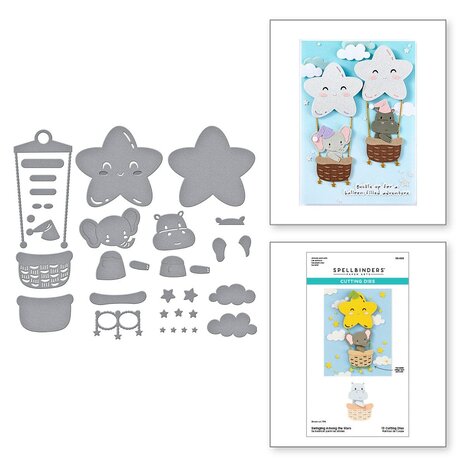 Spellbinders Little Smiles Swinging Among the Stars  Dies (S5-669)