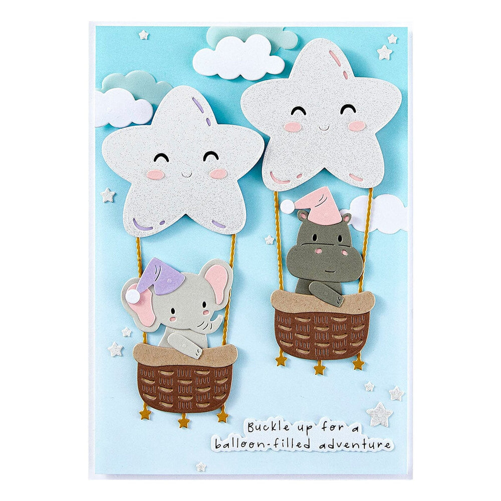 Spellbinders Little Smiles Swinging Among the Stars  Dies (S5-669)