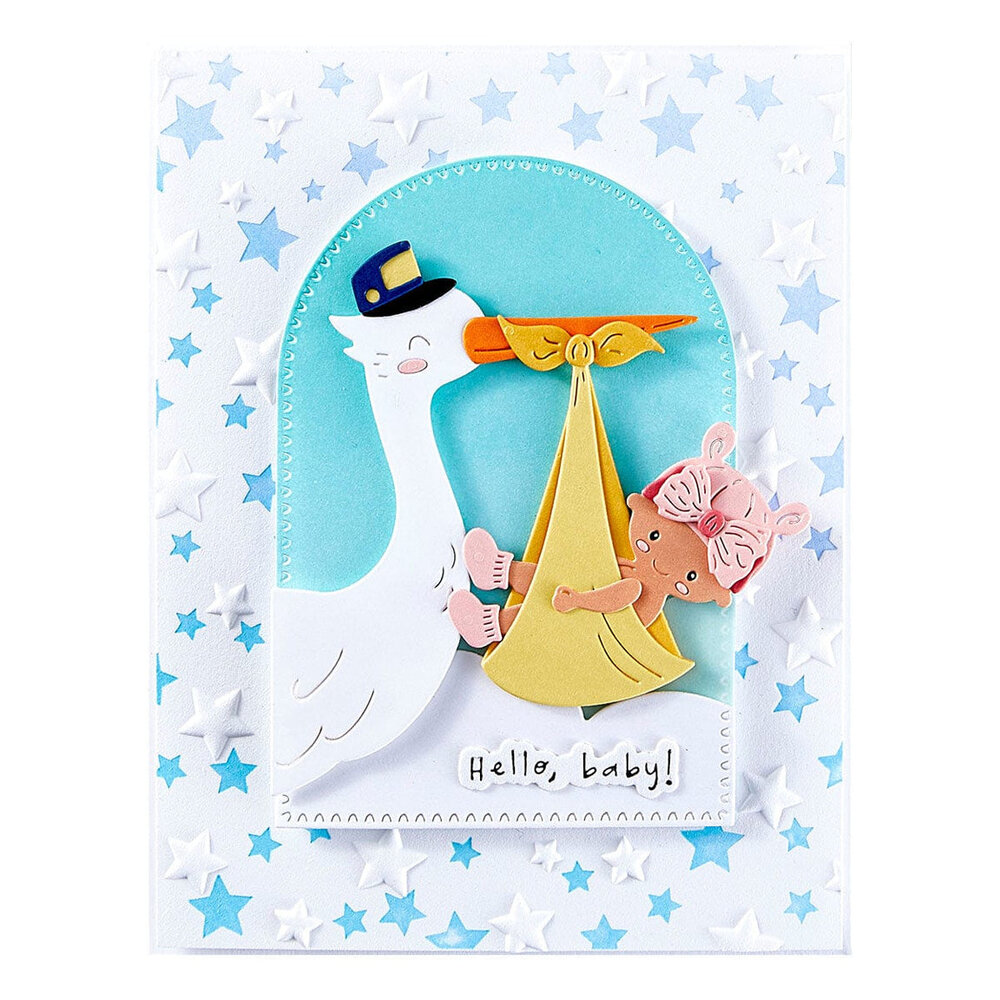 Spellbinders Little Smiles Bundle of Joy Dies (S4-1402) Spellbinders Little Smiles Bundle of Joy Dies (S4-1402)
