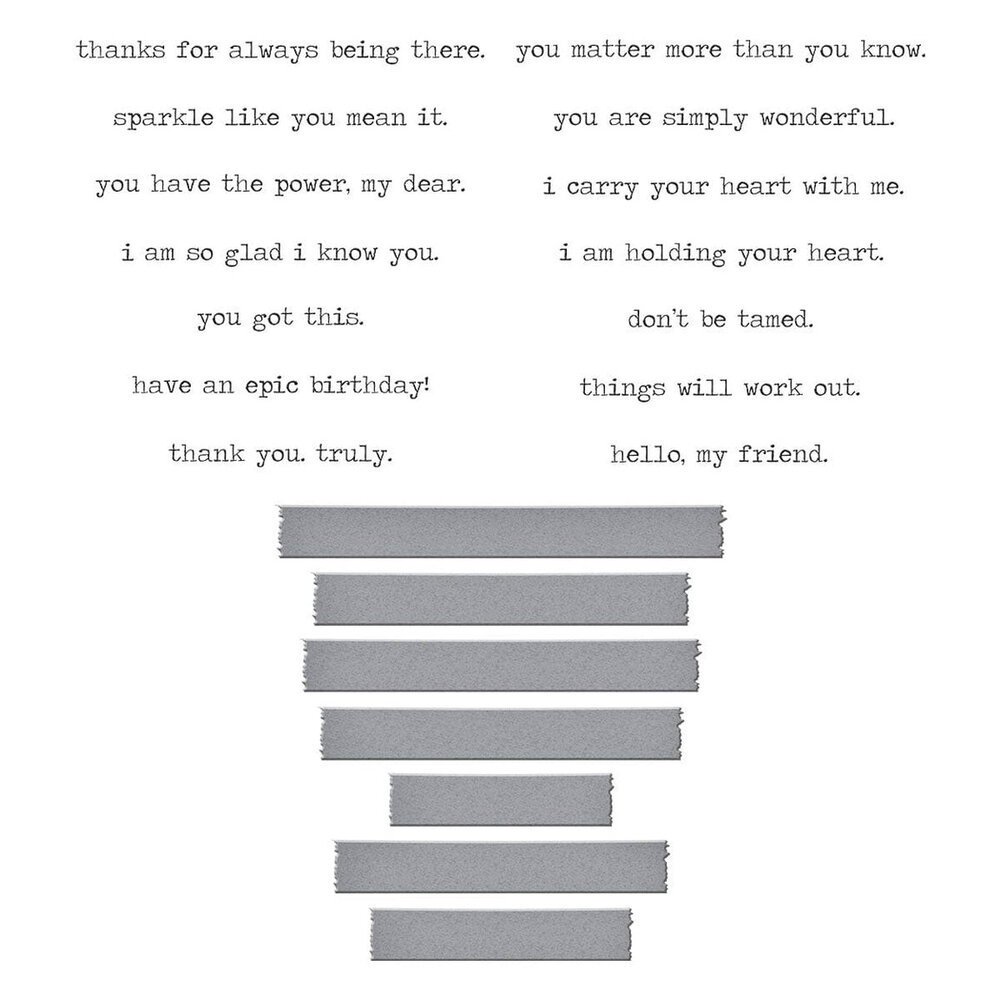 Spellbinders Collaged Birds Holding Your Heart Sentiments BetterPress Plates & Die Set (BP-271) Spellbinders Collaged Birds Holding Your Heart Sentiments BetterPress Plates & Die Set (BP-271)