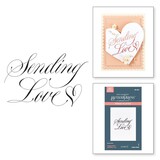 Spellbinders Copperplate On Your Wedding Day Sending Love BetterPress Plate (BP-280)