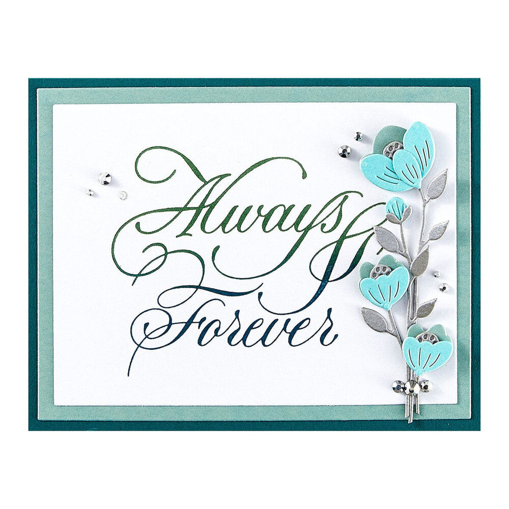 Spellbinders Copperplate On Your Wedding Day Always & Forever BetterPress Plate (BP-281) Spellbinders Copperplate On Your Wedding Day Always & Forever BetterPress Plate (BP-281)