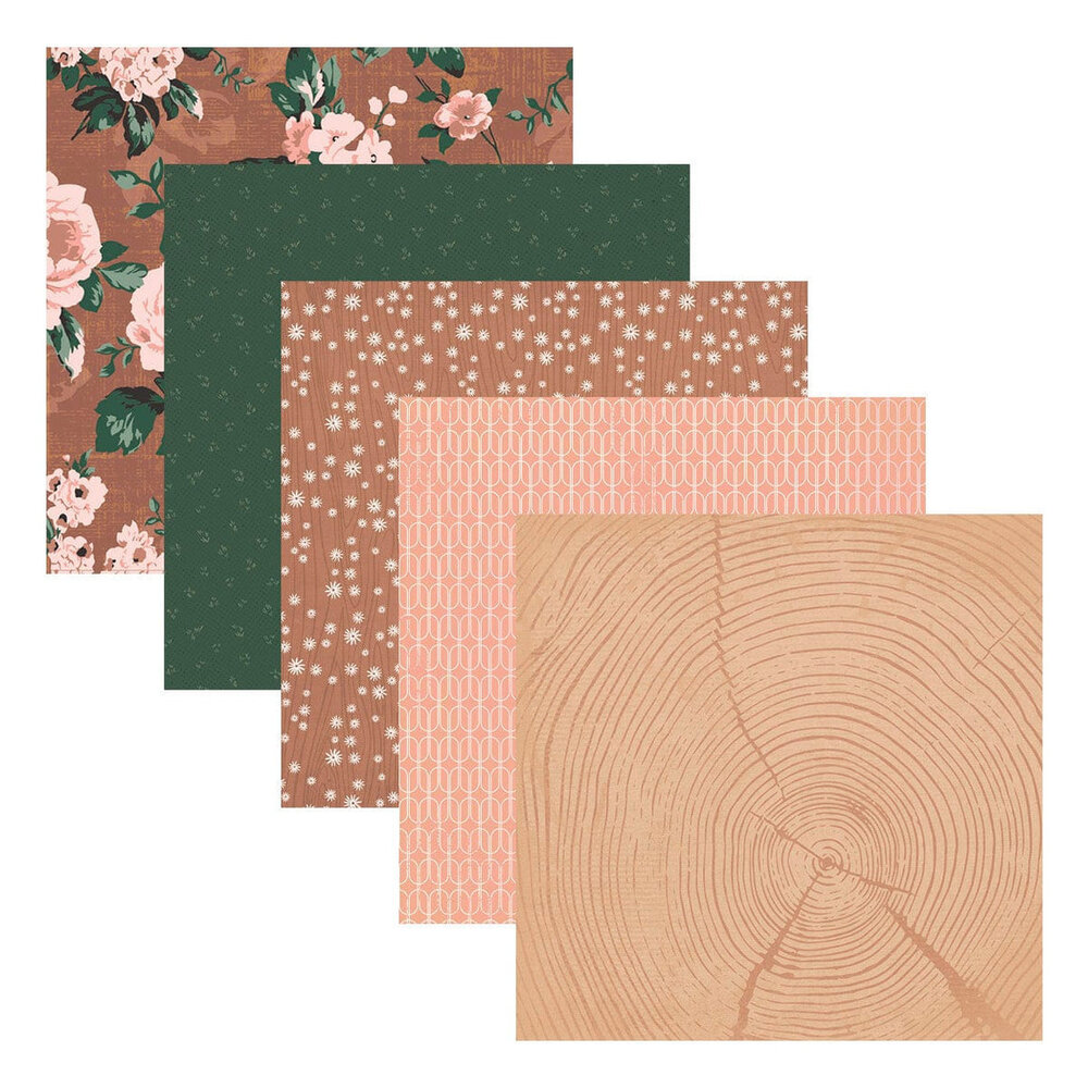 Spellbinders Golden Afternoon 12x12 Inch Paper Pad (168538) Spellbinders Golden Afternoon 12x12 Inch Paper Pad (168538)