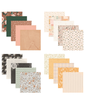 Spellbinders Golden Afternoon 6x6 Inch Paper Pad (168537)