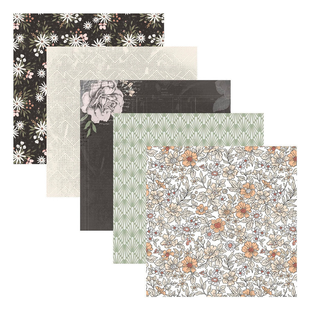 Spellbinders Golden Afternoon 6x6 Inch Paper Pad (168537)