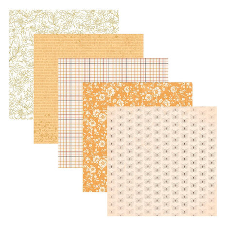 Spellbinders Golden Afternoon 6x6 Inch Paper Pad (168537)