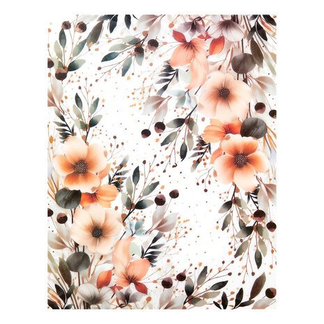 Spellbinders Golden Afternoon Printed Vellum & Foiled Acetate (SCSP-014) Spellbinders Golden Afternoon Printed Vellum & Foiled Acetate (SCSP-014)