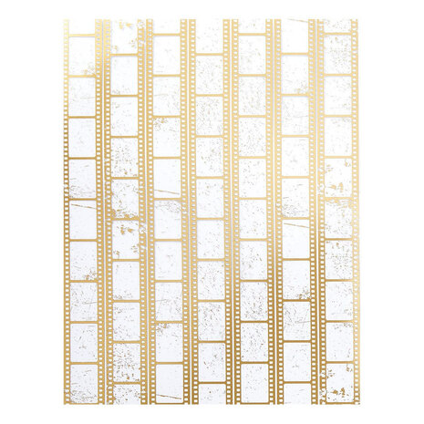 Spellbinders Golden Afternoon Printed Vellum & Foiled Acetate (SCSP-014) Spellbinders Golden Afternoon Printed Vellum & Foiled Acetate (SCSP-014)