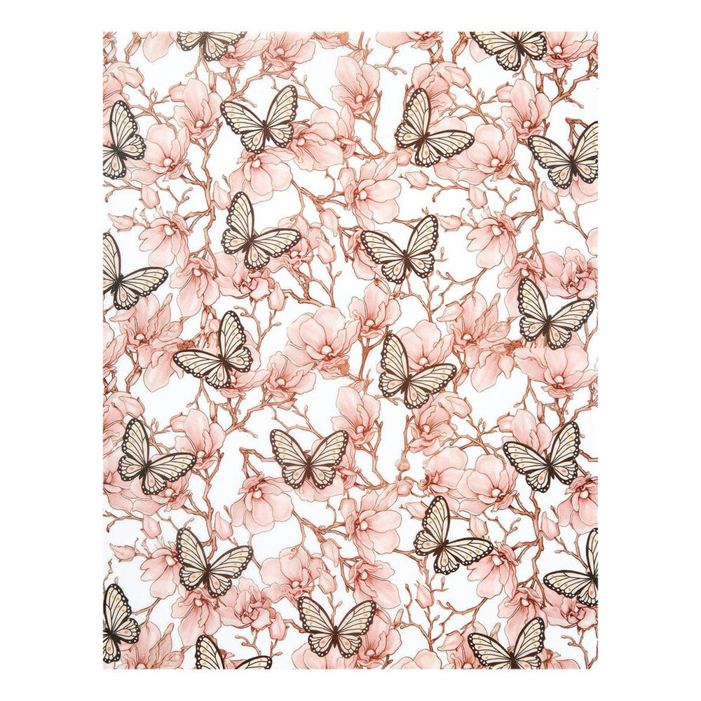 Spellbinders Golden Afternoon Printed Vellum & Foiled Acetate (SCSP-014) Spellbinders Golden Afternoon Printed Vellum & Foiled Acetate (SCSP-014)