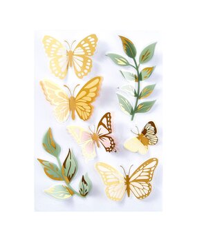 Spellbinders Golden Afternoon Butterfly Embellishments (168819)