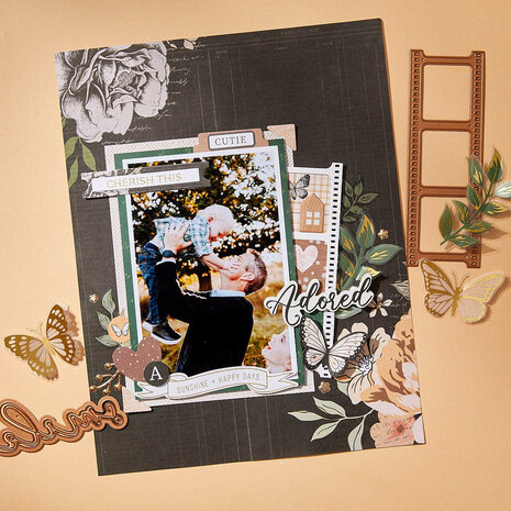 Spellbinders Golden Afternoon Butterfly Embellishments (168819) Spellbinders Golden Afternoon Butterfly Embellishments (168819)