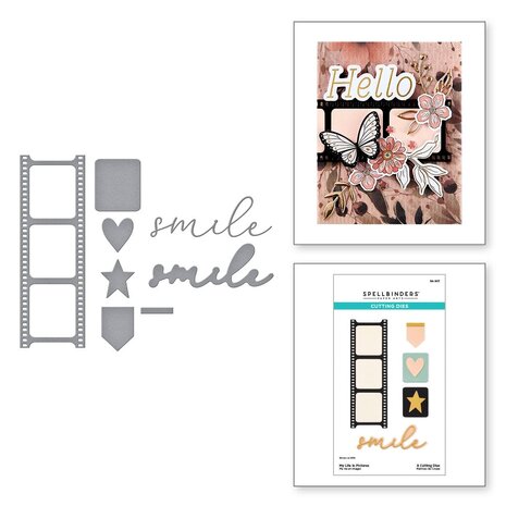 Spellbinders Golden Afternoon My Life In Pictures Dies (S4-1417)