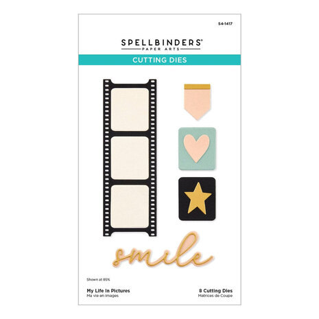 Spellbinders Golden Afternoon My Life In Pictures Dies (S4-1417)