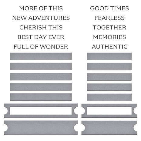 Spellbinders Golden Afternoon Cherish This BetterPress Plate & Die Set (BP-273) Spellbinders Golden Afternoon Cherish This BetterPress Plate & Die Set (BP-273)