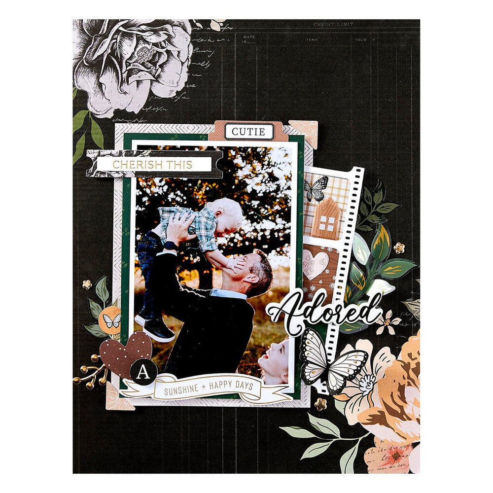 Spellbinders Golden Afternoon Cherish This BetterPress Plate & Die Set (BP-273) Spellbinders Golden Afternoon Cherish This BetterPress Plate & Die Set (BP-273)