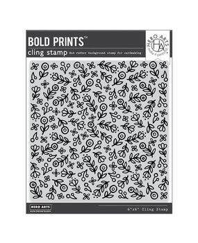 Hero Arts Spring Whimsy Whimsy Floral Cling Rubber Stamp (CG945)