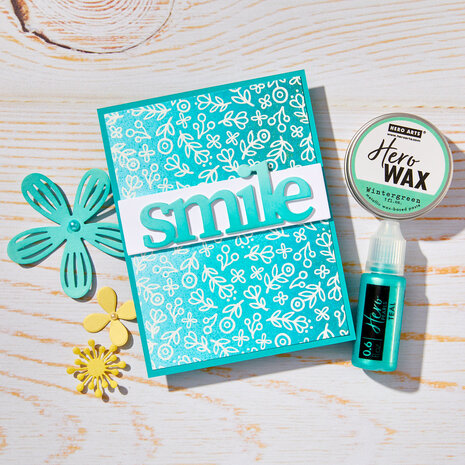 Hero Arts Spring Whimsy Whimsy Floral Cling Rubber Stamp (CG945)