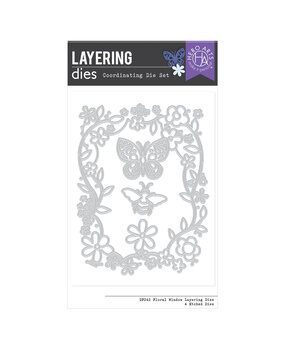 Hero Arts Spring Whimsy Floral Window Layering Dies (DF242) Hero Arts Spring Whimsy Floral Window Layering Dies (DF242)